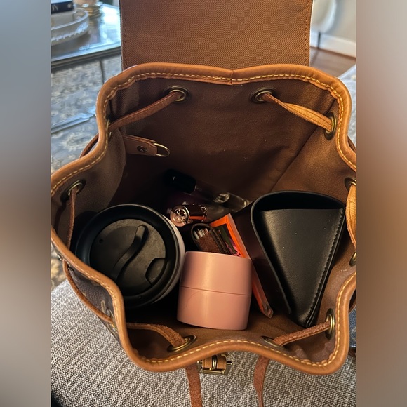 Vintage Louis Vuitton mini Montsouris Backpack.W/ Entrupy cert of authenticity - Picture 9 of 14